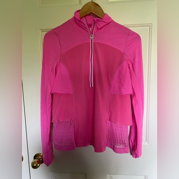 Lululemon Women Pink Runner Pullover Jacket - Picture 4 of 8